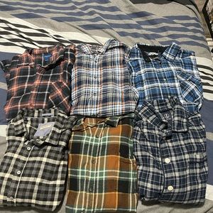 Assorted Brand Flannel Lot